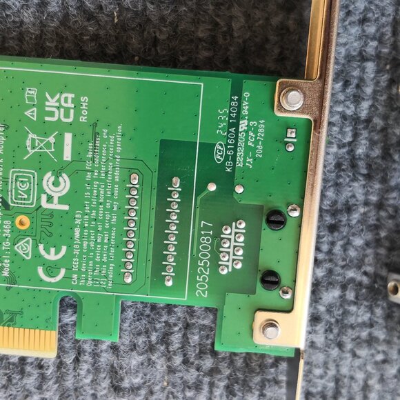 TP-Link TG-3468 Gigabit PCI Express Network Adapter - Picture 8 of 8